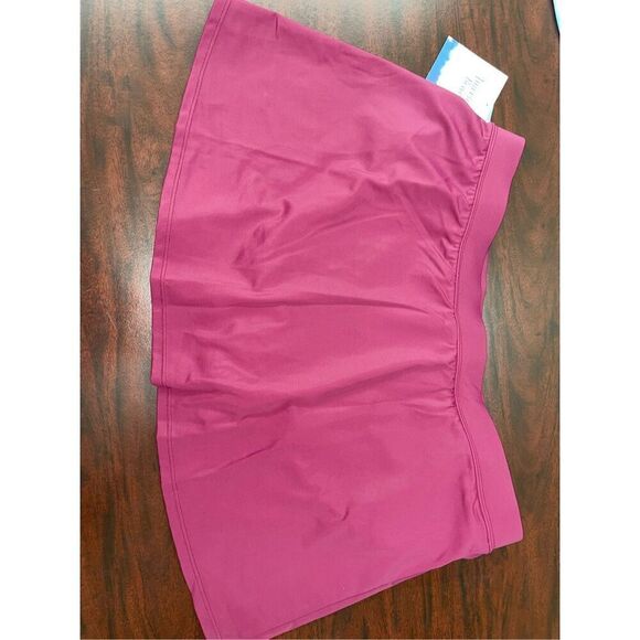 NWT American Beach X Maurices Plum Colored Swim Skirt Size Large - Picture 3 of 9